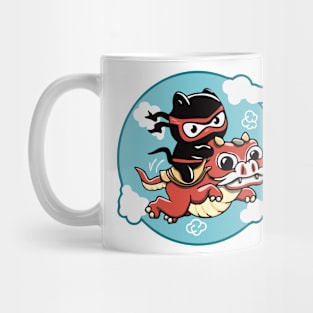 kitten ninja Mug